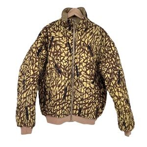 vintage camouflage Gore-Tex Columbia reversible men’s coat camo duck hunting